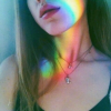 young rainbow girl.