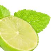 Lime on cute-plate