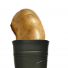 картошка в сапоге
