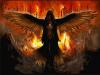 Winged Fire Goddess of Death