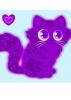 Фиолетовая Котя