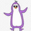 Фиолетовый пингвин 0