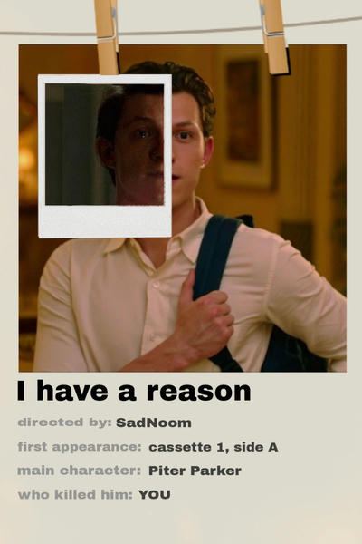 I have a reason.