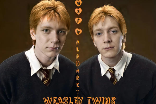 NSFW–alphabet | Weasley twins