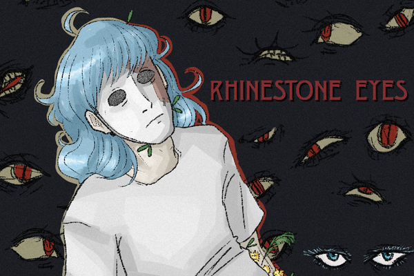 Rhinestone eyes