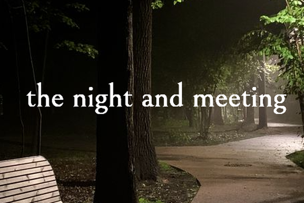 The night and meeting