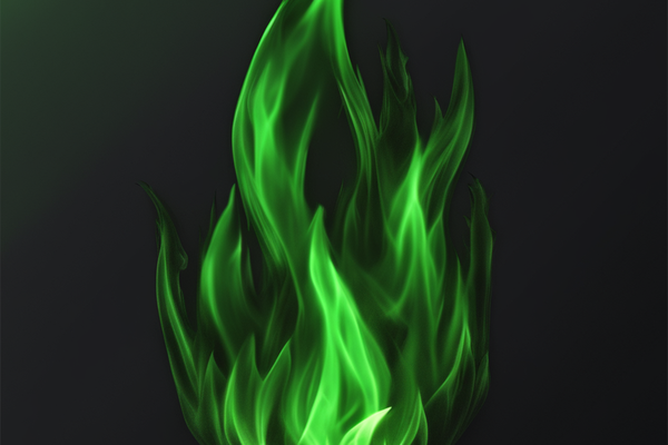 [ТО|ГВ]Огонь цвета зелени