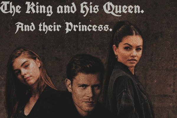 The King and his Queen. And Their Princess.