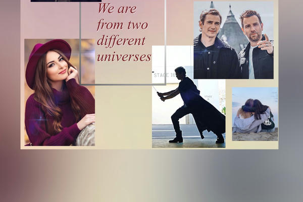 "We are from two different universes".