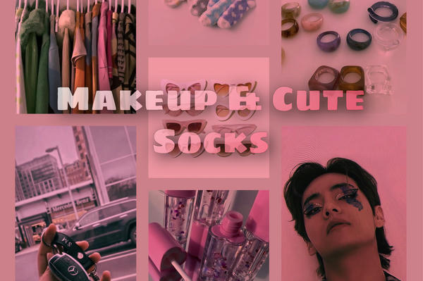 Makeup & Cute socks 