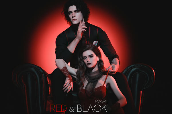 Red & Black
