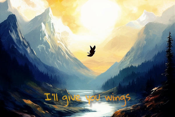 I'll give you wings (Я подарю тебе крылья)